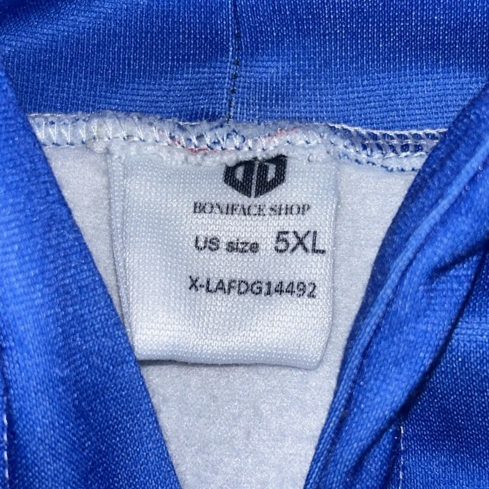 Boniface Shop New York Rangers Grateful Dead Hoodie Mens 5XL Blue